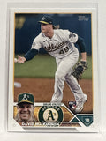 #276 David MacKinnon Rookie Oakland Athletics 2023 Topps Series One Baseball Card