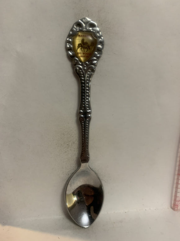 Manning Big Moose Country Alberta Souvenir Spoon