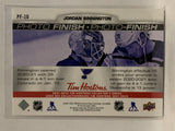 #PF-10 Jordan Binnington St Louis Blues 2021-22 Tim Hortons Upper Deck Hockey Card
