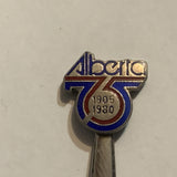 Red Deer Alberta 75th  Collectable Souvenir Spoon CO