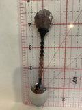 December Christmas Rose Souvenir Spoon