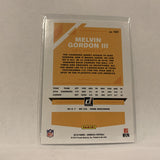 #131 Melvin Gordon III Los Angeles Chargers  2019 Donruss Football Card AW
