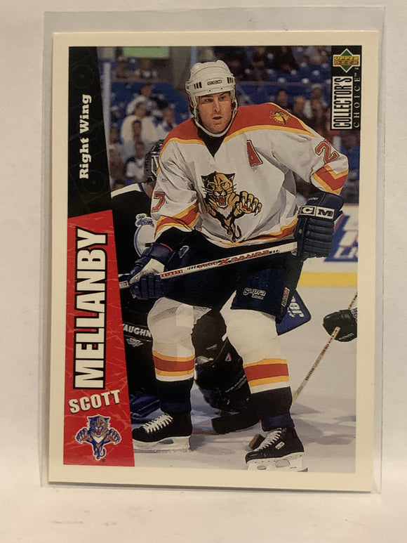#102 Scott Mellanby Florida Panthers 1996-97 Upper Deck Collector's Choice Hockey Card