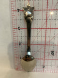 Barkerville BC Maple Leaf Souvenir Spoon