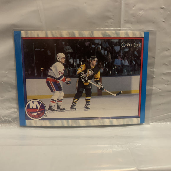 #309 1988-89 Final Standing New York Islanders 1989-90 O-Pee-Chee  Hockey Card HA