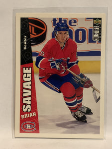 #140 Brian Savage Montreal Canadiens 1996-97 Upper Deck Collector's Choice Hockey Card