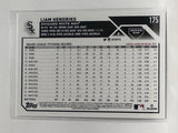 #175 Liam Hendriks Chicago White Sox 2023 Topps Series One Baseball Card