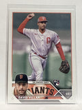 #277 David Villar Rookie San Francisco Giants 2023 Topps Series One Baseball Card