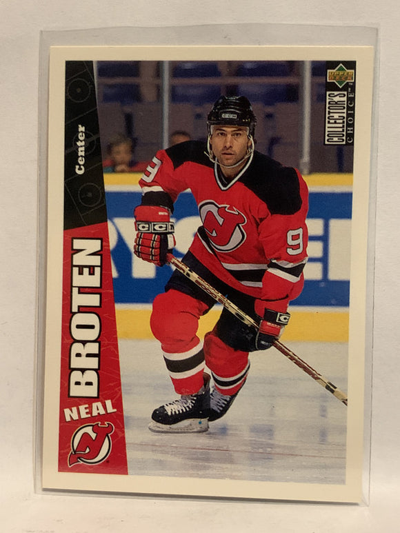 #152 Neal Broten New Jersey Devils 1996-97 Upper Deck Collector's Choice Hockey Card
