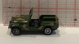 Green Camo Jeep Unbranded Toy Diecast Car