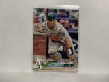 #336 Bruce Maxwell Oakland Athletics  2018 Topps Series 1 Baseball Card NZ