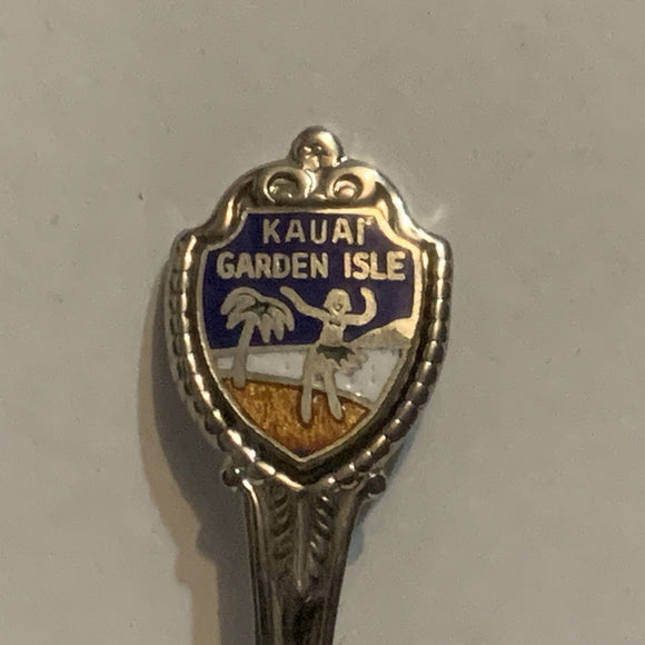 Kauai Garden Isle Collectable Souvenir Spoon CO