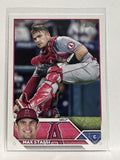 #85 Max Stassi Los Angeles Angels 2023 Topps Series One Baseball Card