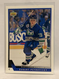 #37 Robert Petrovicky Hartford Whalers 1993-94 Upper Deck Hockey Card
