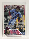 #237 Brandon Marsh Future Stars Philadelphia Phillies 2023 Topps Series One Baseball Card