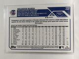 #237 Brandon Marsh Future Stars Philadelphia Phillies 2023 Topps Series One Baseball Card