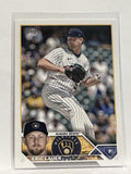 #109 Eric Lauer Milwaukee Brewers 2023 Topps Series One Baseball Card
