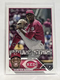 #155 Hunter Greene Future Stars Cincinnati Reds 2023 Topps Series One Baseball Card