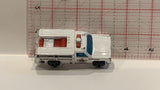 White Bomb Squad Truck  Hot Wheels Toy Diecast Car