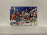 #349 Team Card Washinton Nationals 2018 Topps Series 1 Baseball Card NZA