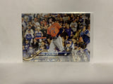 #329 George Springer 2017 World Series Houston astros 2018 Topps Series 1 Baseball Card NZA