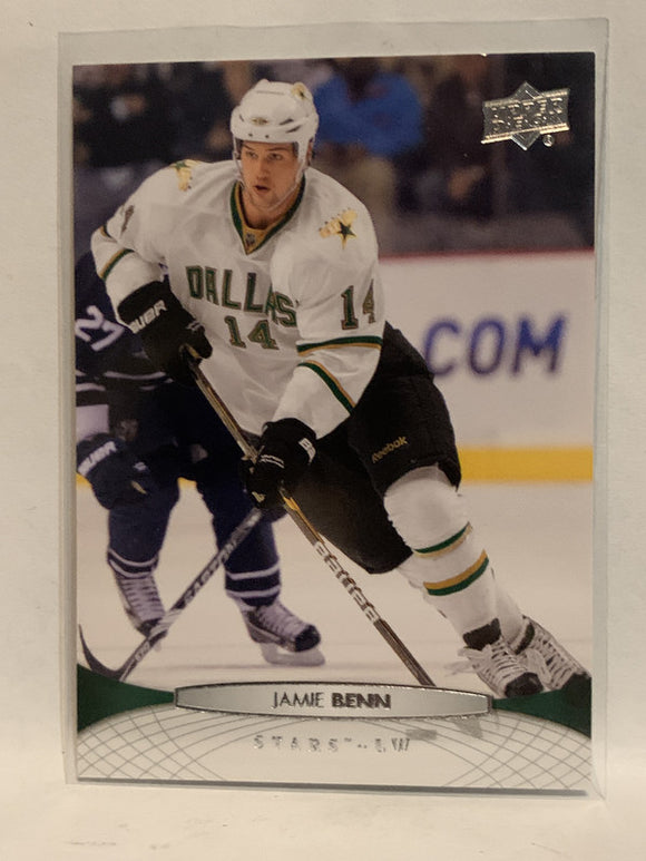 #144 Jamie Benn Dallas Stars 2011-12 Upper Deck Series One Hockey Card
