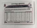 #185 Anthony Rendon Los Angeles Angels 2022 Topps Opening Day Baseball Card