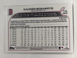 #173 Xander Bogaerts Boston Red Sox 2022 Topps Opening Day Baseball Card