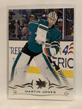 #151 Martin Jones San Jose Sharks 2018-19 Upper Deck Series One Hockey Card