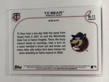 #M-13  TC Bear Minnesota Twins 2022 Topps Opening Day Baseball Card