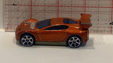 Orange Rivited Mcdonalds Hot Wheels Toy Diecast Car
