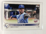 #81 Whit Merrifield Kansas City Royals 2022 Topps Opening Day Baseball Card