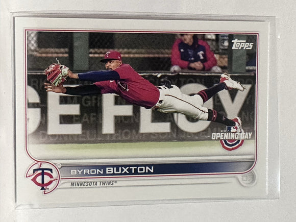 #38 Byron Buxton Minnesota Twins 2022 Topps Opening Day Baseball Card