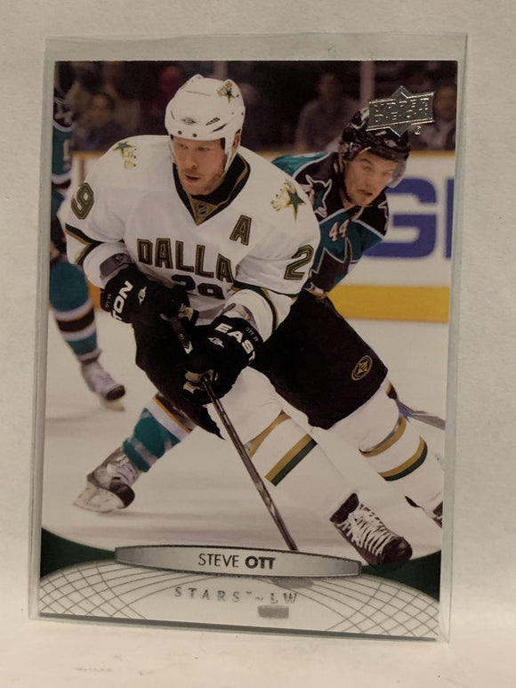 #145 Steve Ott Dallas Stars 2011-12 Upper Deck Series One Hockey Card