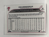#46 Didi Gregorius Philadelphia Phillies 2022 Topps Opening Day Baseball Card