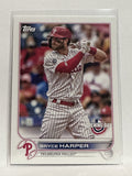 #122 Bryce Harper Philadelphia Phillies 2022 Topps Opening Day Baseball Card