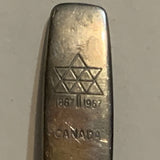 Canada 1867 1967 Collectable Souvenir Spoon CP