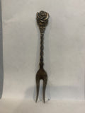 The Butchart Gardens Rose Flower Fork Victoria Souvenir Spoon