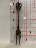 The Butchart Gardens Rose Flower Fork Victoria Souvenir Spoon