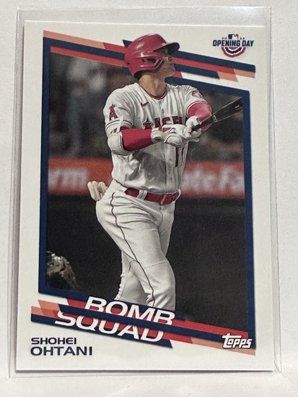 #BS-15 Shohei Ohtani Bomb Squad Los Angeles Angels 2022 Topps Opening Day Baseball Card