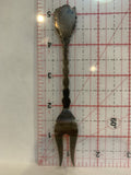 The Butchart Gardens Rose Flower Fork Victoria Souvenir Spoon