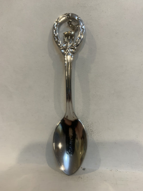 Canmore Alberta Deer Souvenir Spoon