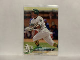 #325 Khris Davis Oakland Athletics 2018 Topps Series 1 Baseball Card NZB