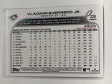 #220 Vladimir Guerrero Jr Toronto Blue Jays 2022 Topps Opening Day Baseball Card