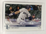 #2 Jarred Kelenic Future Stars Seattle Mariners 2022 Topps Opening Day Baseball Card
