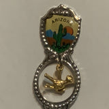 Arizona State Road Runner Bird Collectable Souvenir Spoon CP