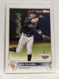 #4 Jeff McNeil New York Mets 2022 Topps Opening Day Baseball Card