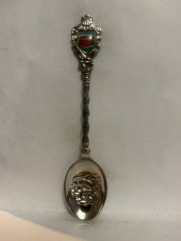 Victoria BC Canada Double Decker Bus Souvenir Spoon
