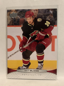 #56 Brett Maclean Phoenix Coyotes 2011-12 Upper Deck Series One Hockey Card
