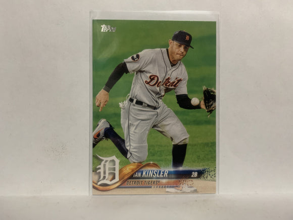 #330 Ian Kinsler Detroit Tigers 2018 Topps Series 1 Baseball Card NZB